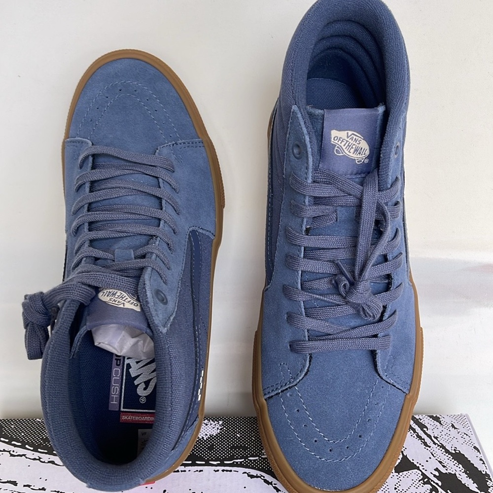 Vans WMNS Skate Sk8-Hi Vintage Blue/Gum
VN0A5FCC0QZ Sneakers - Picture 6 of 16